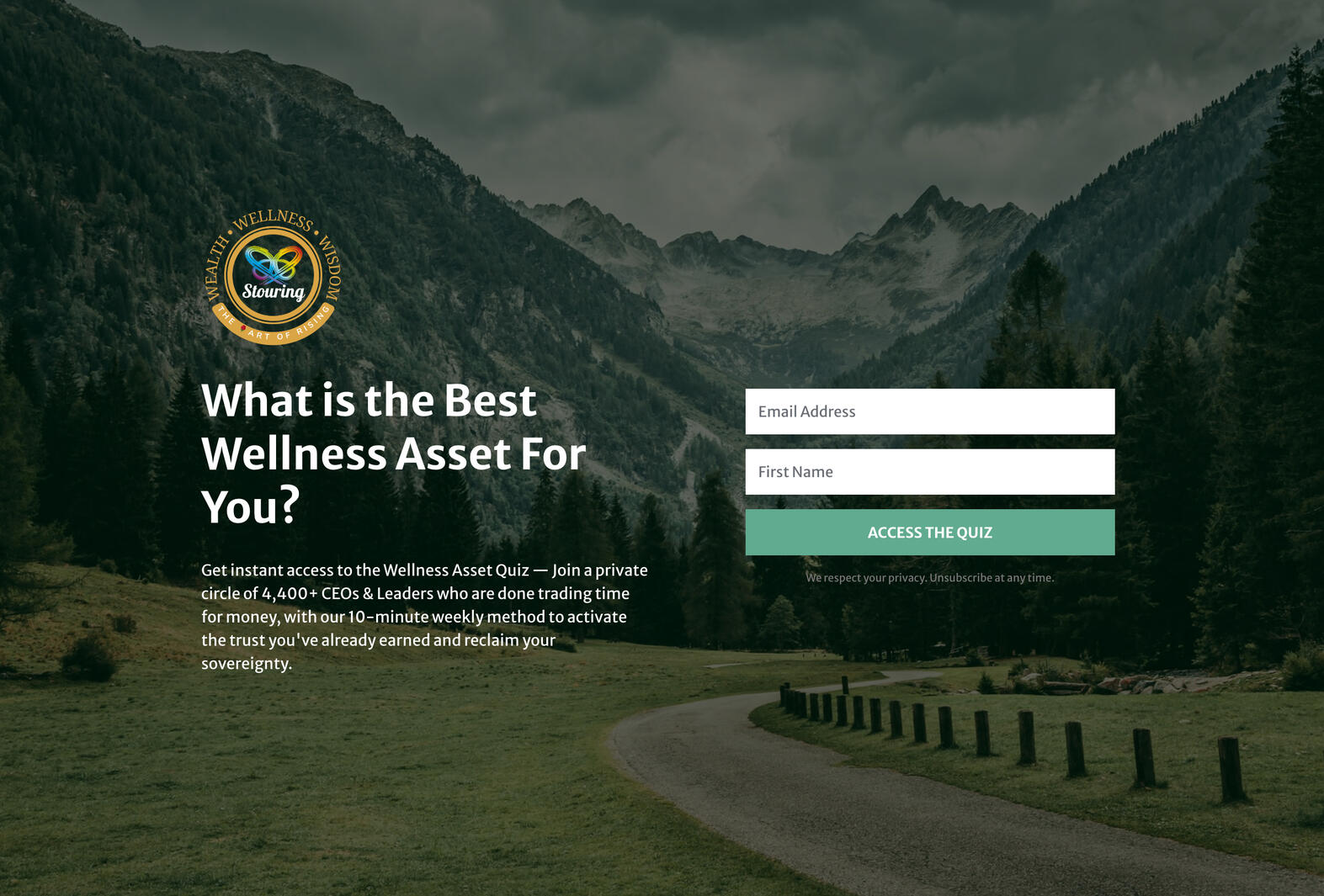 Join 4,400+ leaders who stopped trading time for money. Reclaim your sovereignty with our 10-min weekly method. Take the quiz.